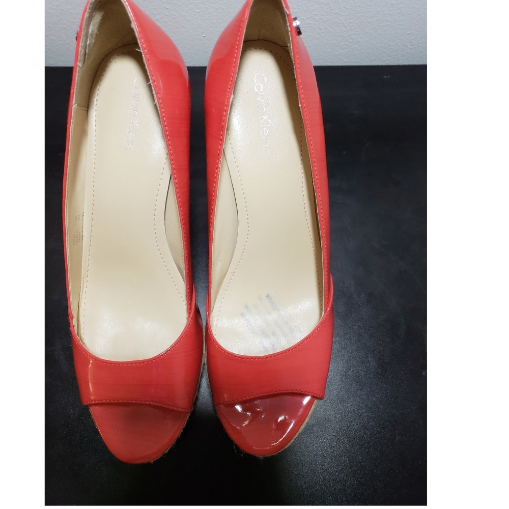 Calvin Klein wedge heel